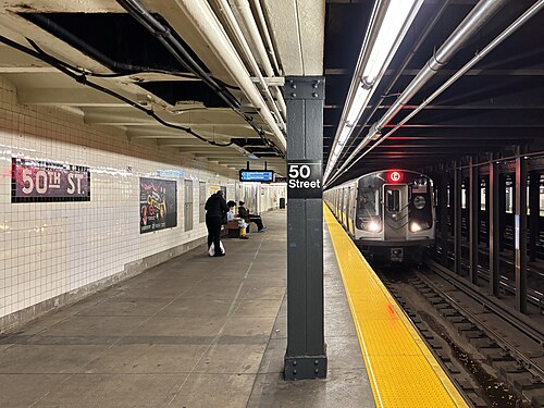 50th Street (IND Eighth Avenue Line)